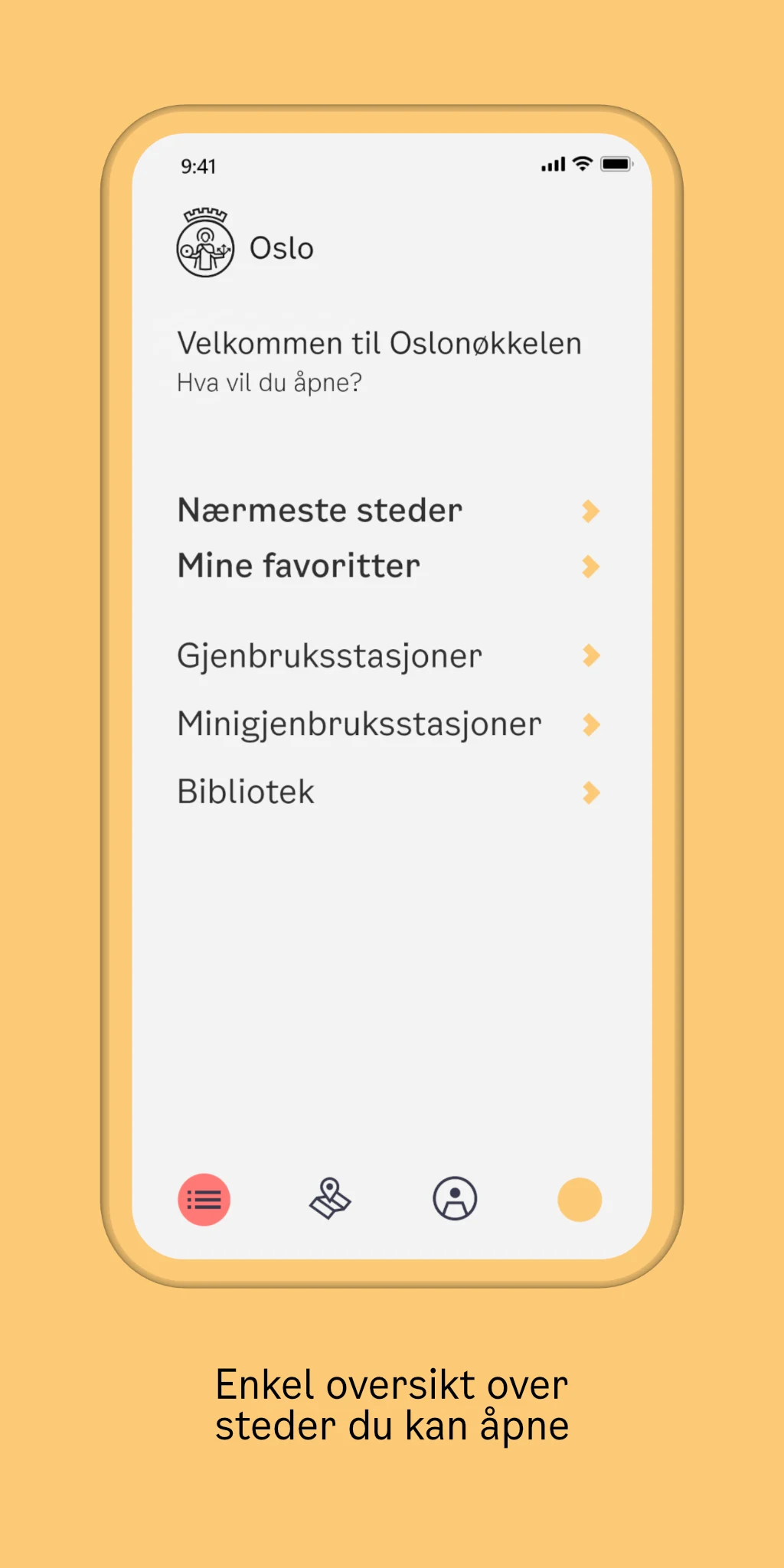 Oslonøkkelen screenshot